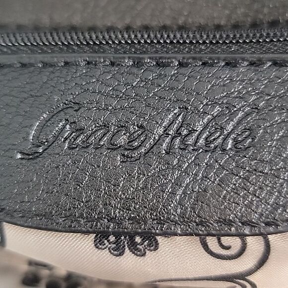 Grace Adele large black shoulder bag - Picture 9 of 15